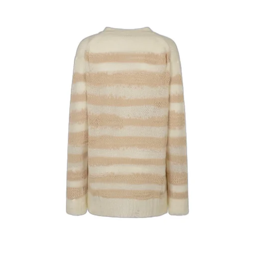 Striped Knit Cardigan