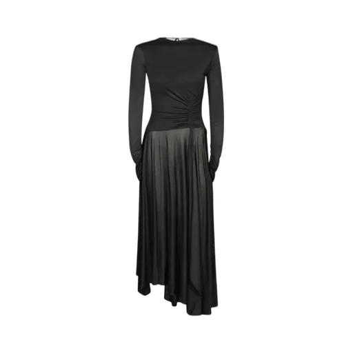 Long Sleeve Ruched Dress