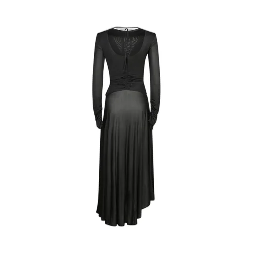 Long Sleeve Ruched Dress