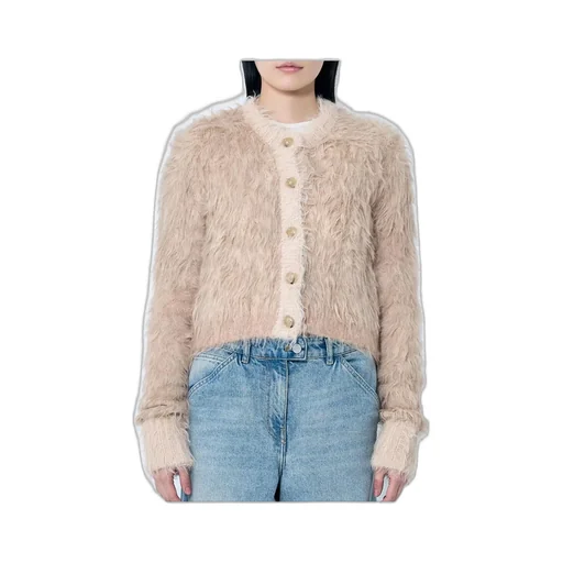 Shaggy Knit Cardigan