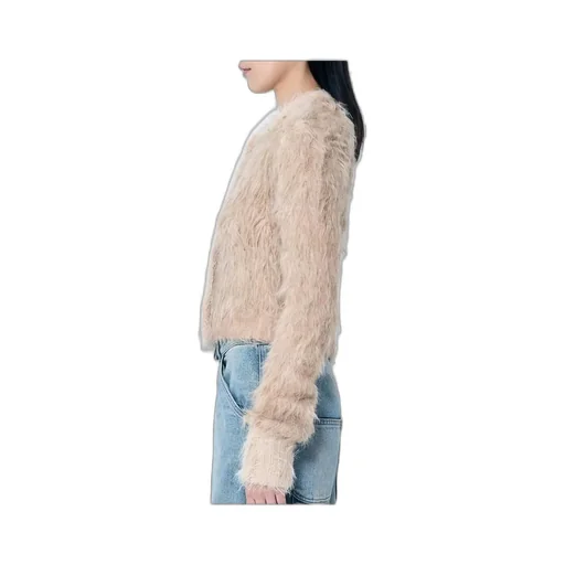 Shaggy Knit Cardigan