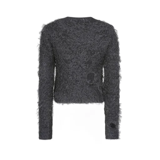 Distressed Knit Sweater