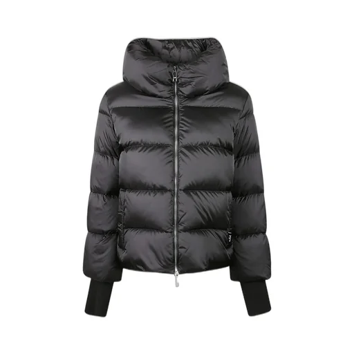 Puffer Jacket With High Neck