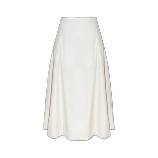 A-Line Midi Skirt