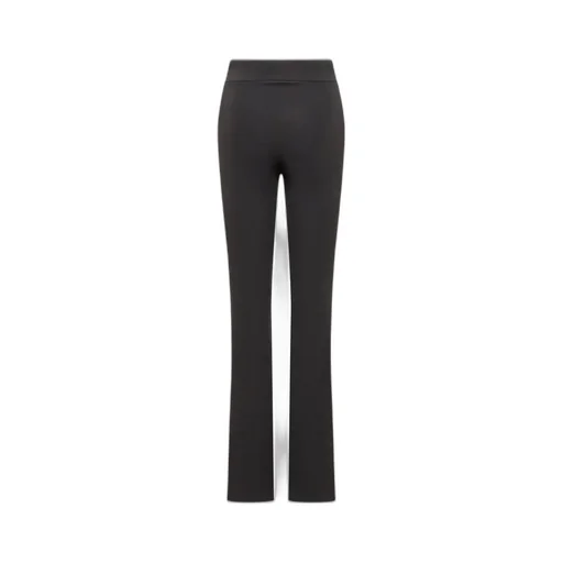High-Waisted Flared Trousers