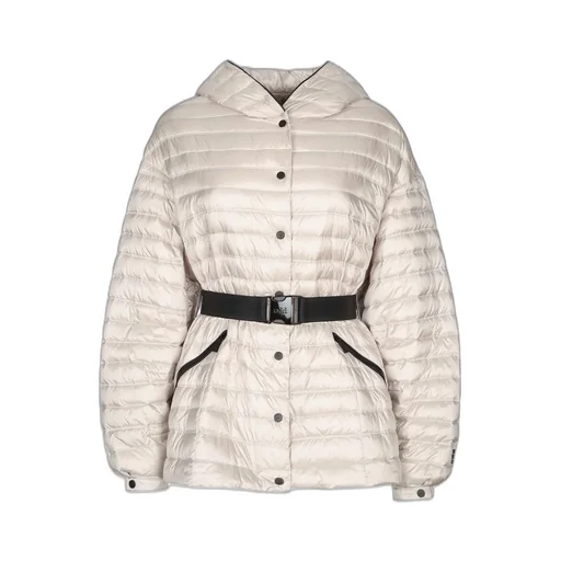 Puffer Jacket With Belt