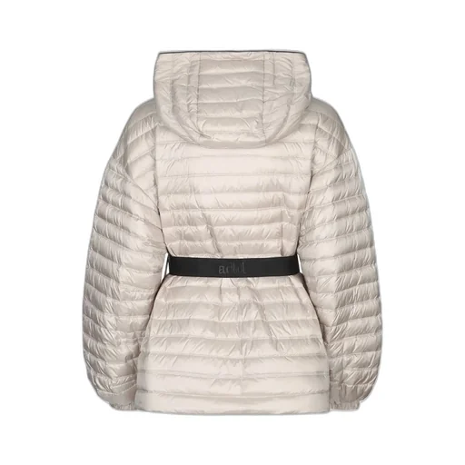 Puffer Jacket With Belt
