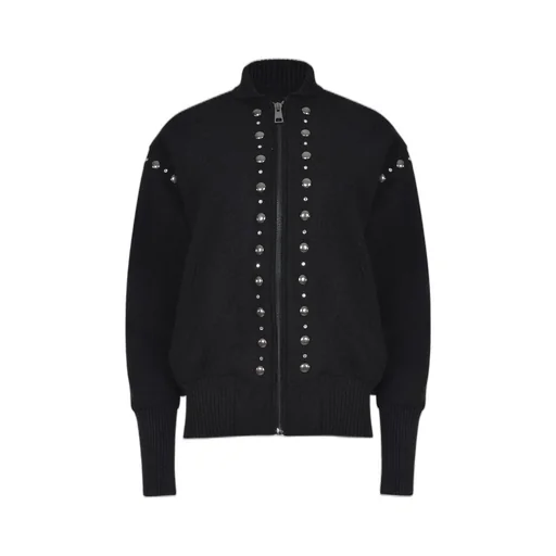 Bomber Jacket With Studs