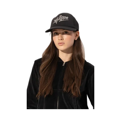Trucker Hat With Rhinestone Logo