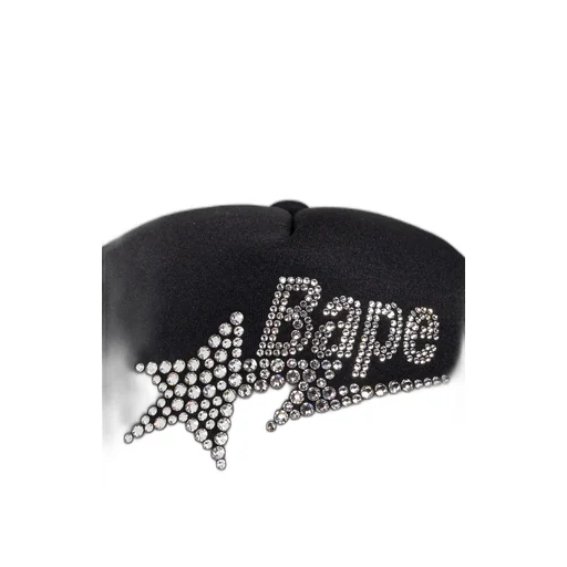 Trucker Hat With Rhinestone Logo