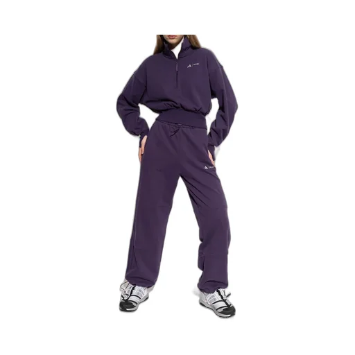 Wide-Leg Sweatpants