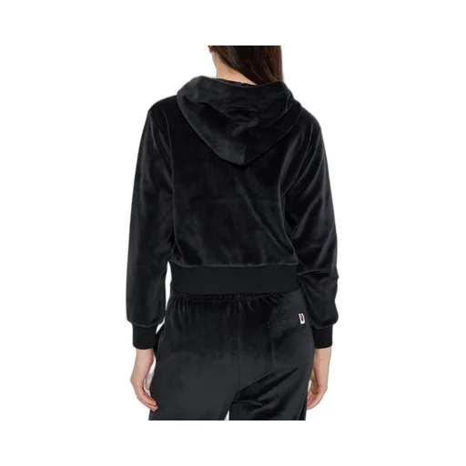 Velour Zip Hoodie