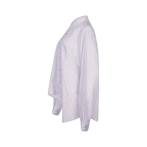 Asymmetric Striped Shirt