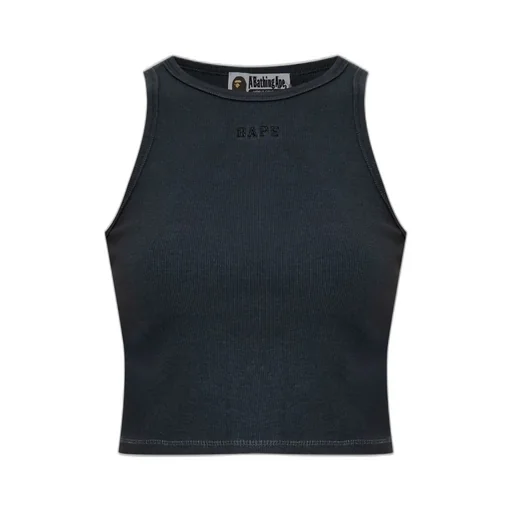 Ribbed Cropped Tank Top