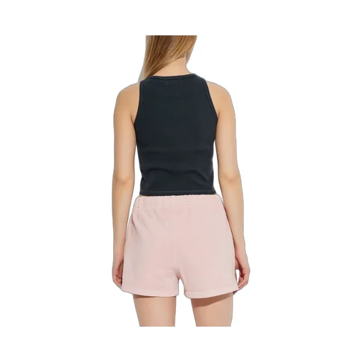 Ribbed Cropped Tank Top