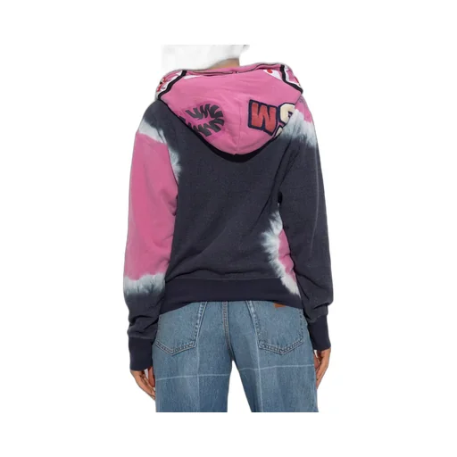 Tie-Dye Zip-Up Hoodie