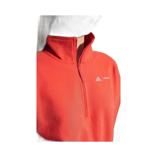 Cropped Zip-Up Sweatshirt