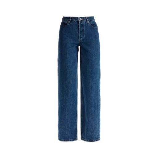 High-Waisted Wide-Leg Jeans