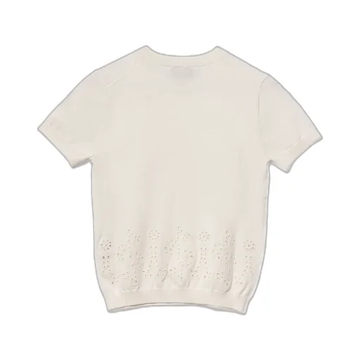 Short Sleeve Knit Top