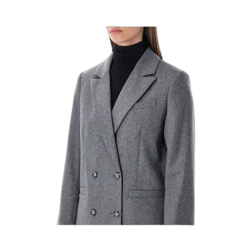 Double-Breasted Wool Blazer