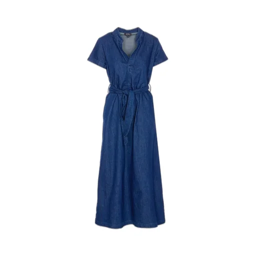 Denim Maxi Dress