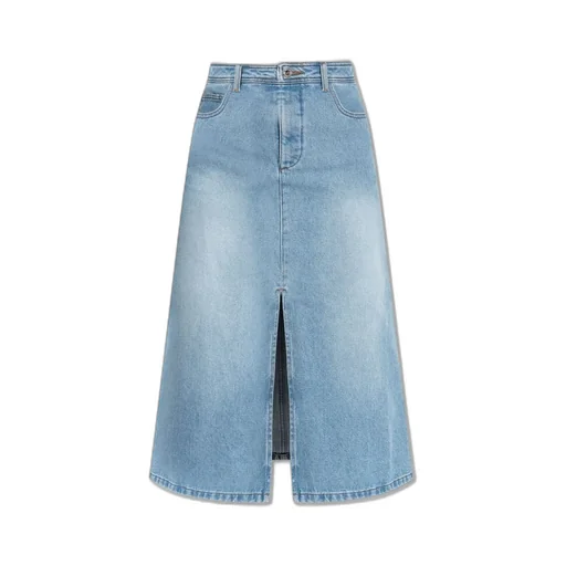 Denim Maxi Skirt