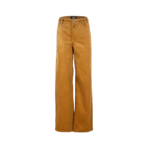 Wide-Leg Corduroy Trousers