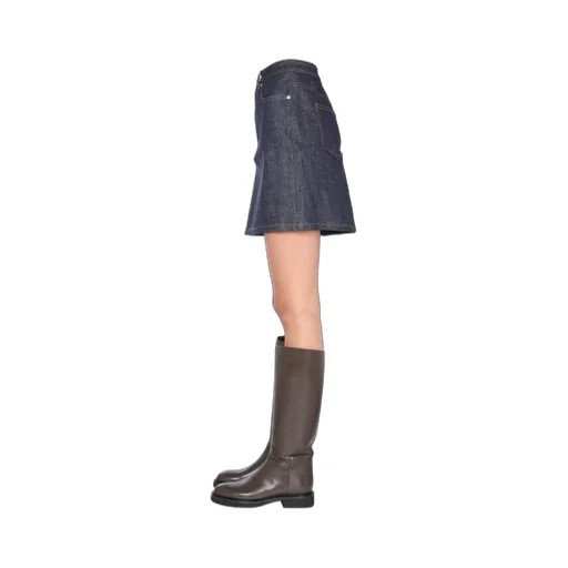 Denim Mini Skirt