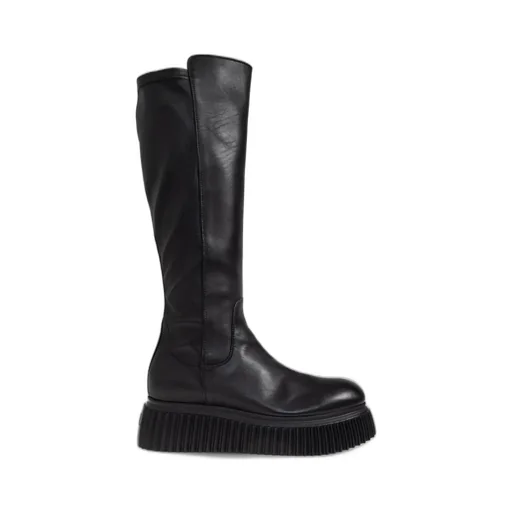 Platform Knee-High Boots