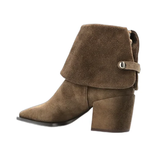 Foldover Ankle Boots