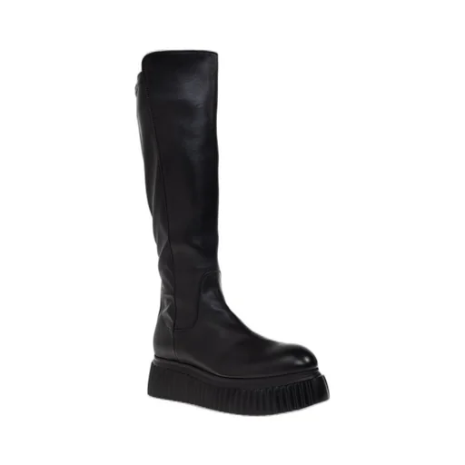 Platform Knee-High Boots
