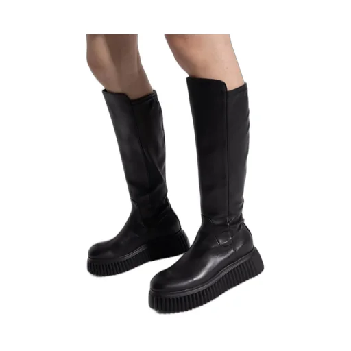 Platform Knee-High Boots