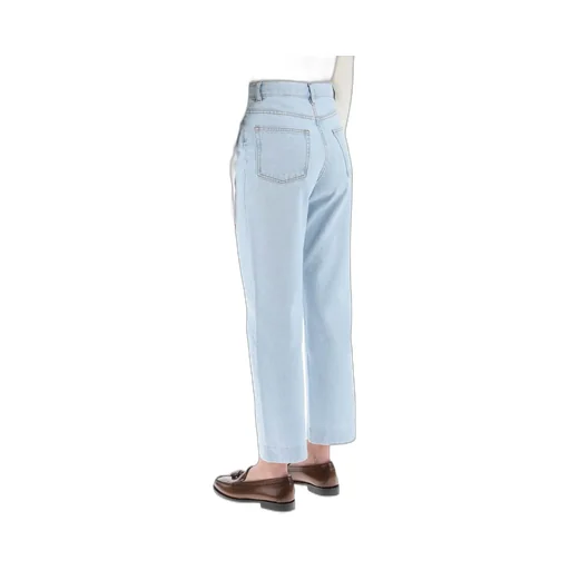 High-Rise Straight-Leg Jeans