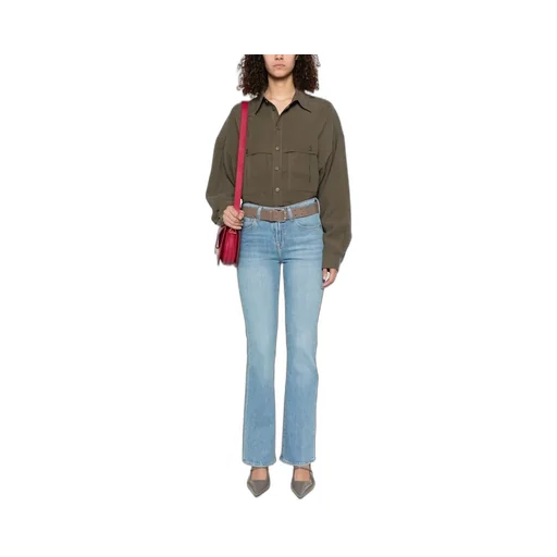 High-Waisted Flare Jeans