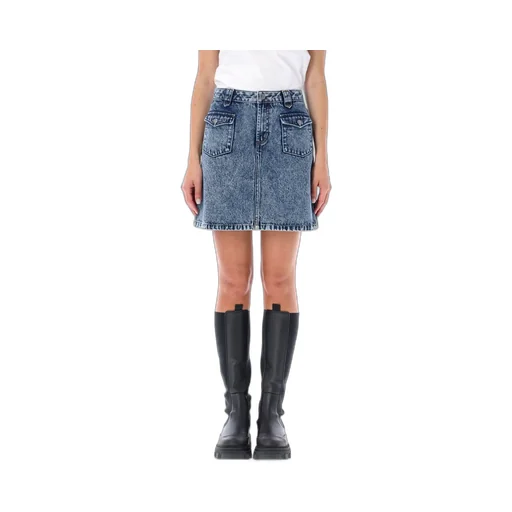 Denim Mini Skirt