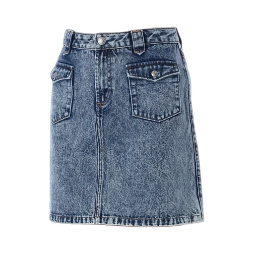 Denim Mini Skirt