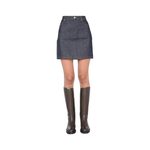 Denim Mini Skirt