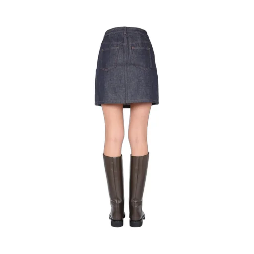 Denim Mini Skirt