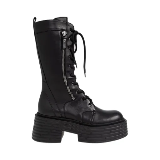 Platform Combat Boots