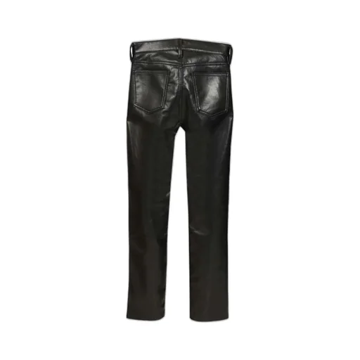 High-Waisted Straight-Leg Trousers