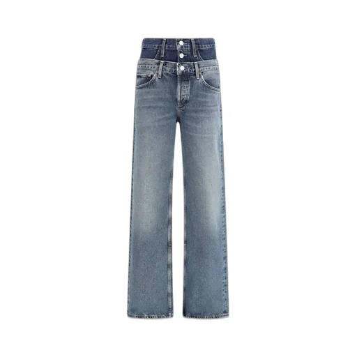 High-Rise Wide-Leg Jeans