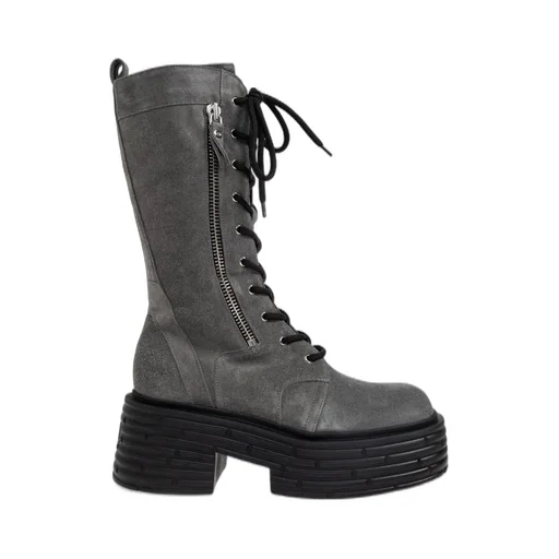 Platform Combat Boots