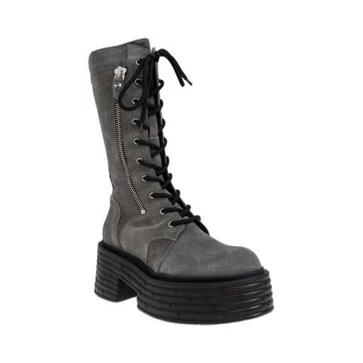 Platform Combat Boots
