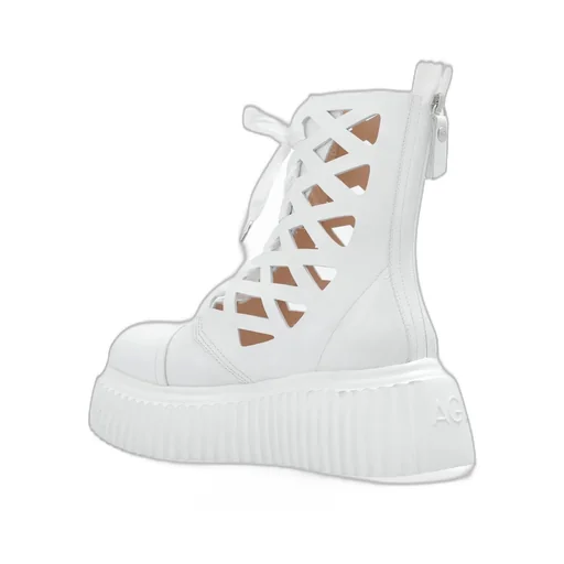 Platform Lace-Up Boots