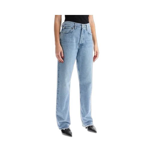 High Rise Straight Leg Jeans