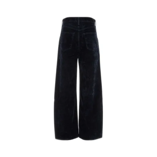 Wide-Leg Velvet Pants