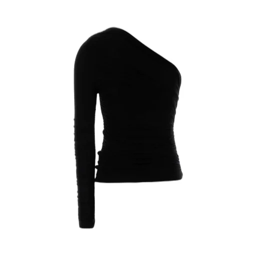One-Shoulder Ruched Top