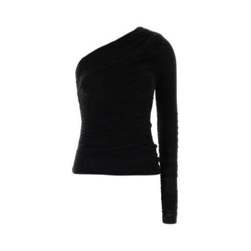 One-Shoulder Ruched Top