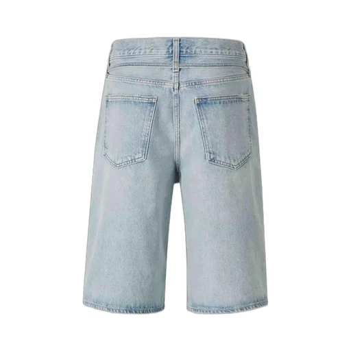 Denim Bermuda Shorts