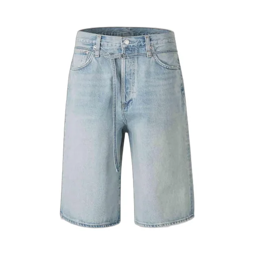 Denim Bermuda Shorts